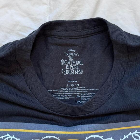 The nightmare before christmas tarot card the lover graphic tee sz L romantic - Picture 2 of 6